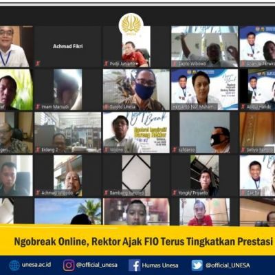 Ngobreak Online, Rektor Ajak FIO Terus Tingkatkan Prestasi