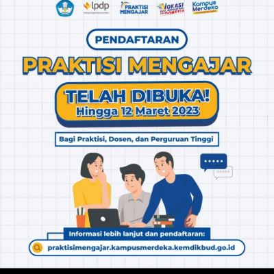 Program Praktisi Mengajar Angkatan 2 Telah Dibuka bagi Praktisi, Dosen dan Perguruan Tinggi