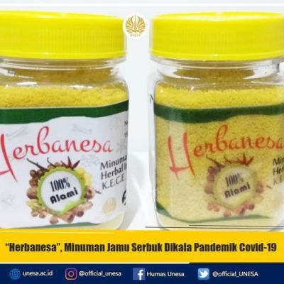 Herbanesa, Minuman Jamu Serbuk Dikala Pandemik Covid-19