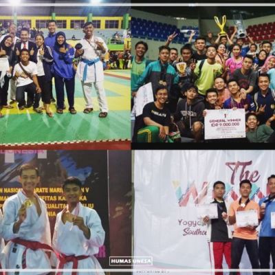 Tim UKM Karate Unesa Berhasil Libas Gelar Juara pada 3 Kejuaraan Nasional