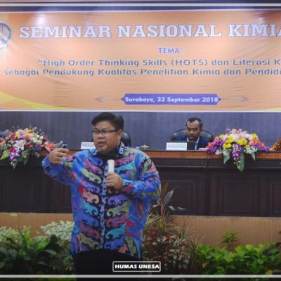 FMIPA Hadirkan HOTS dan Literasi Kimia dalam Seminar Nasional