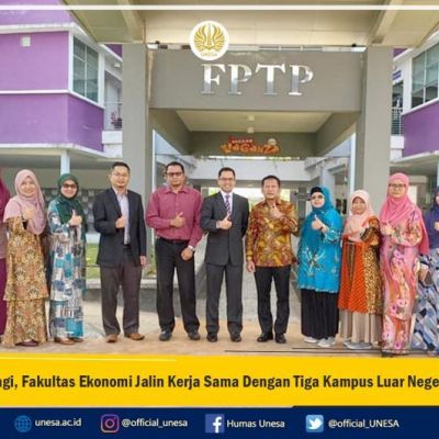 Lagi, Fakultas Ekonomi Jalin Kerja Sama Dengan Tiga Kampus Luar Negeri