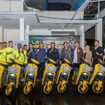 Motor Listrik sebagai Wajah Baru Layanan Unesa yang Ramah Lingkungan, Kuliner Ikut Dihadirkan