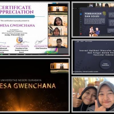 Kembangkan Aplikasi Kesehatan, Tim Yunesa Gwencana Boyong Titel Juara Kompetisi Invation