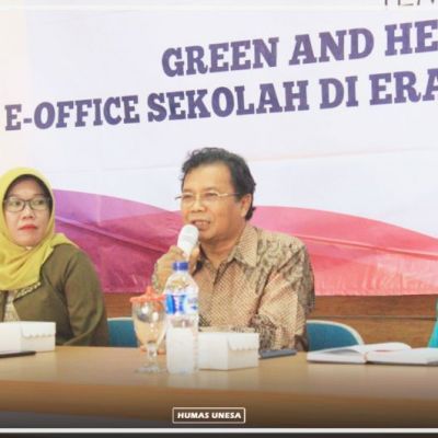 PKM Jurusan Manajemen Menuju Health and Green School serta Pengelolaan Administrasi Berbasis Revolusi Industri 40