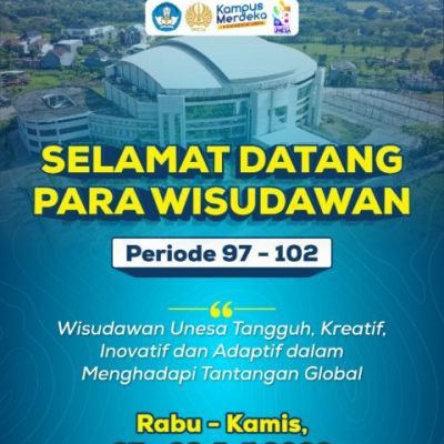 Wisuda Offline Pertama UNESA Terapkan Prokes, Satlantas Siapkan Personil