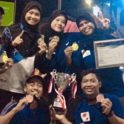 Atlet Borong 4 Medali, Catatkan UNESA Juara Umum Cabor Petanque