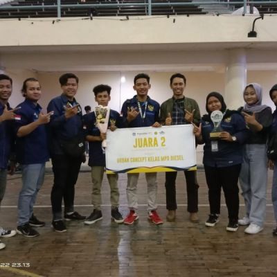 Garnesa Racing Team Raih Juara 2 Kontes Mobil Hemat Energi 2022