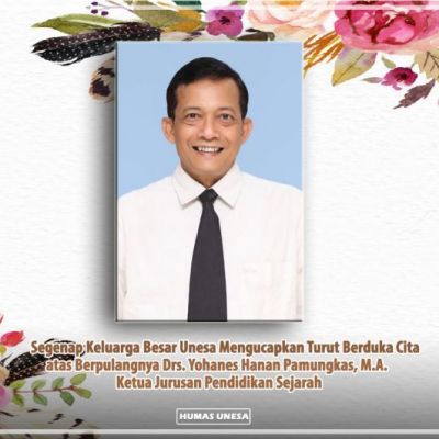 Selamat Jalan Sang Kajur, Alm Drs Yohanes Hanan Pamungkas, MA
