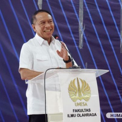 Beri Kuliah Mahasiswa FIKK, Menpora Ajak Mahasiswa Jadi Duta Kebugaran