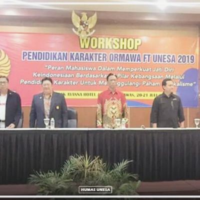 FT Unesa Bekali Ormawa dengan Pendidikan Karakter melalui Workshop