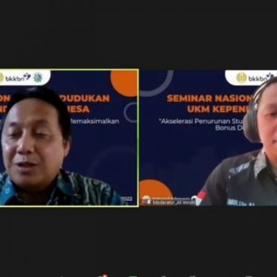 Seminar UKM Kependudukan Pemateri Beberkan Soal Bonus Demografi dan Strategi Penanganan Stunting