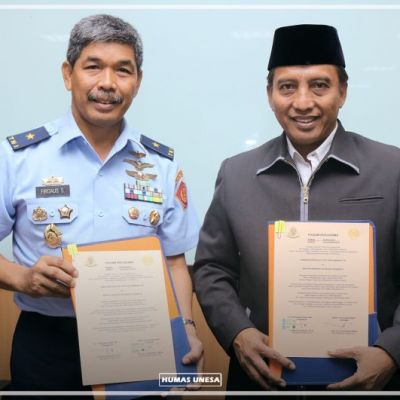 Wujudkan Cita-cita RI 1 dalam Peningkatan SDM, Unesa Jalin Kerja Sama dengan Sesko TNI