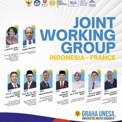 UNESA Tuan Rumah JWG Indonesia-Prancis XIII 2024 Ratusan Delegasi Hadir Perkuat Kemitraan, dan Bahas Riset-Inovasi Berkelanjutan