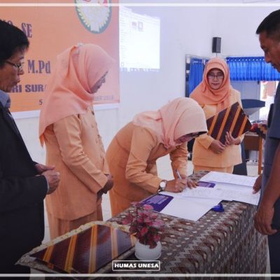 Serah Terima Jabatan Ketua Dharma Wanita Persatuan Unesa