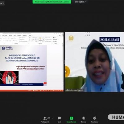 Sosialisasi pada Mahasiswa, Satgas Ajak Semua Lebih Aware Kekerasan Seksual