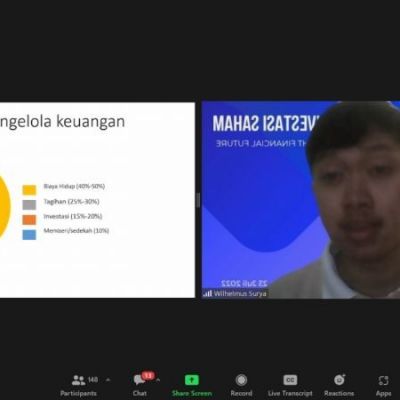 Webinar Investasi Saham, Pembicara Jangan Asal Berinvestasi