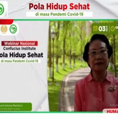Conficius Institute Gelar Webinar Bahas Pola Hidup Sehat Bersama Pakar