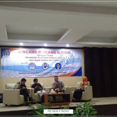 FISH Unesa Gelar Bincang Ilmiah tentang RUU KUHP