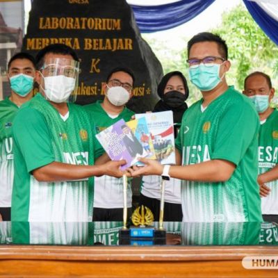 Unesa Teken MOU dengan Pemkab Magetan, Kadin, dan STESIA Surabaya