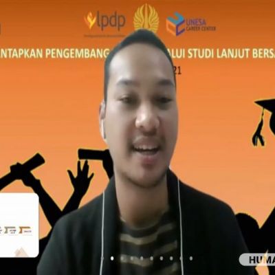 Dorong Mahasiswa Studi Lanjut Dalam dan Luar Negeri, UCC Gelar Webinar Hadirkan Direktur dan Alumni Beasiswa LPDP