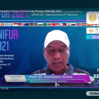 UNIFUR 2021, Rektor UNESA Harus Berperan Besar dalam Perkembangan IPTEK Dunia