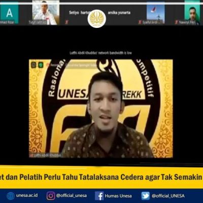Atlet dan Pelatih Perlu Tahu Tatalaksana Cedera agar Tak Semakin Parah