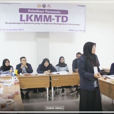 Asah Kemampuan Manajemen Organisasi Melalui LKMM-TD