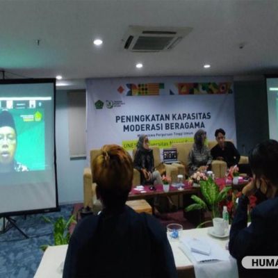 Gandeng UNESA, Kementerian Agama Gelar Pelatihan Moderasi Beragama