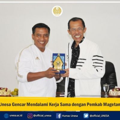 Unesa Gencar Mendalami Kerja Sama dengan Pemkab Magetan