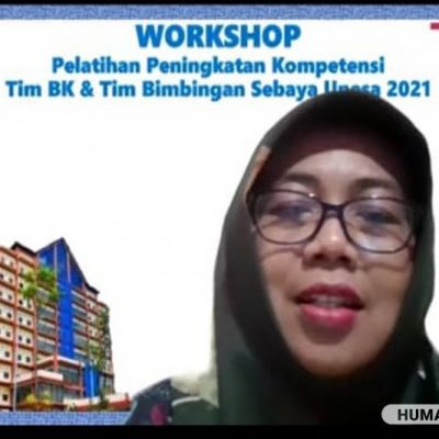 P2KBK UNESA Adakan Pelatihan Peningkatan Kompetensi Tim BK dan Bimbingan Sebaya UNESA