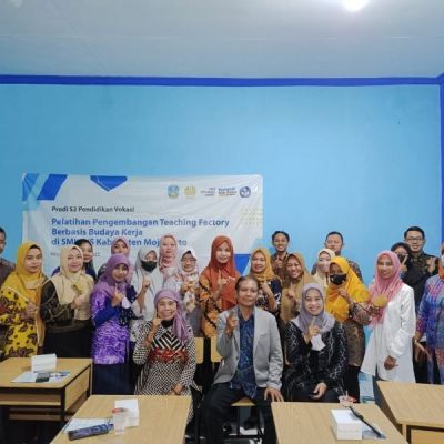 Dorong SMK Hasilkan Inovasi Standar Industri, Dosen Adakan Pelatihan TeFa