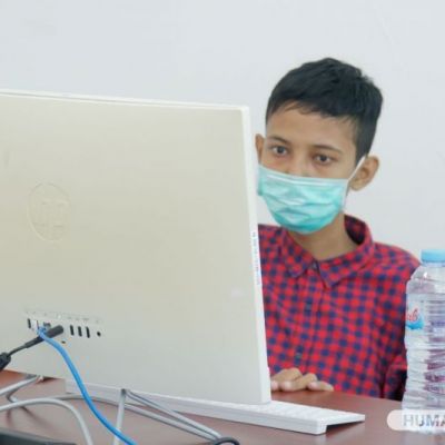 Ditemani sang Ibu, Naufal Tetap Semangat Ikut UTBK Meski Jantungnya Komplikasi