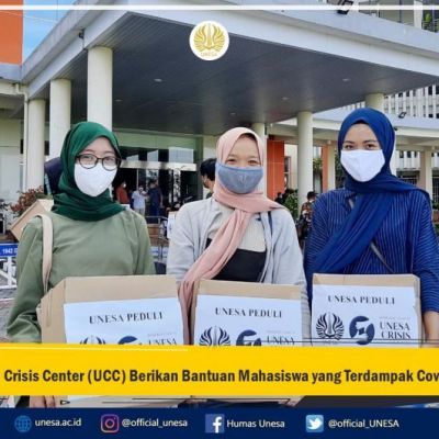 Unesa Crisis Center UCC Berikan Bantuan Mahasiswa yang Terdampak Covid -19