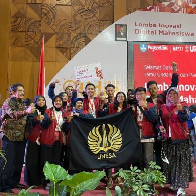 Newtonic dan Asics Bawa UNESA Masuk 4 Besar Nasional dalam LIDM 2023