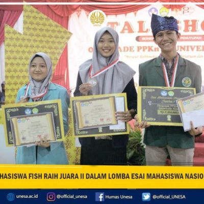 Mahasiswa FISH Raih Juara II Dalam Lomba Esai Mahasiswa Nasional di Universitas Riau