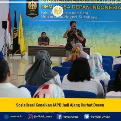 Sosialisasi Kenaikan JAPD Jadi Ajang Curhat Dosen