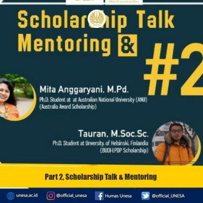 Part 2, Scholarship Talk  Mentoring