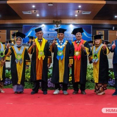 Perdana, UNESA Kukuhkan Gubes Baru dan Adjunct Professor dari Enam Negara