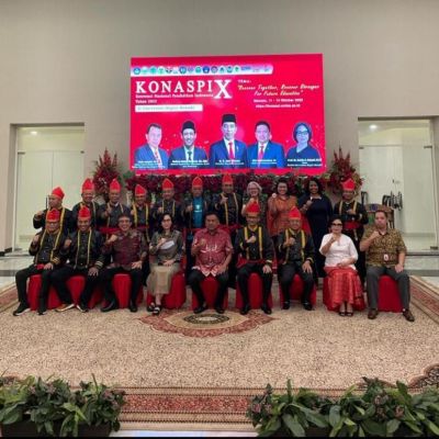 Pimpinan UNESA Hadiri Konaspi ke-10, Mendikbudristek Sampaikan Strategi Penguatan Inovasi