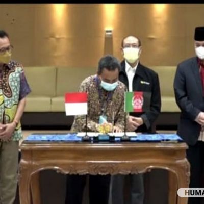 Teken MoU dengan KBRI untuk Afganistan dan Kedutaan Besar Afganistan untuk Indonesia, Unesa Siapkan Beasiswa untuk Pelajar dan Mahasiswa Afganistan