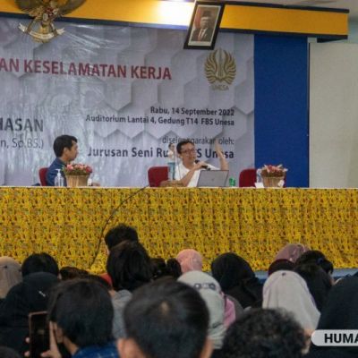 Hadir di UNESA, Dokter Ryu Hasan Sampaikan Ini di Hadapan Ratusan Mahasiswa Seni