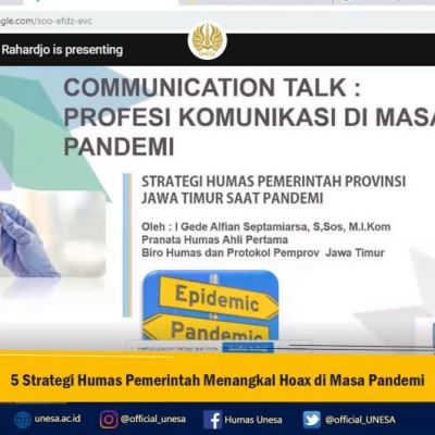 5 Strategi Humas Pemerintah Menangkal Hoax di Masa Pandemi