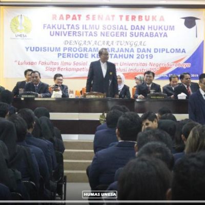 Yudisium Lulusan FISH Siap Kolaborasi, Bukan Kompetisi