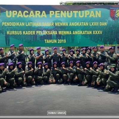 428 Peserta Ikuti Pendidikan Latihan Dasar LXXII dan Kursus Kader Pelaksana XXXV