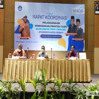 Rakor LP3 Bahas Persiapan Ujian Komprehensif hingga Rencana PPL PPG UNESA