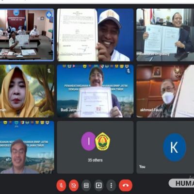 Komitmen Wujudkan Kampus Bersinar, BNNP Jatim bersama UNESA dan 10 Perguruan Tinggi Jatim Teken MoU Kerja Sama