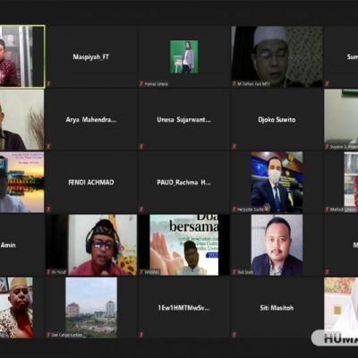 Unesa Gelar Doa Bersama Secara Virtual