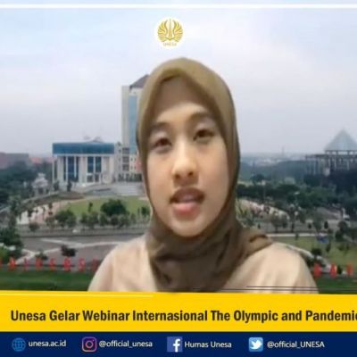 Unesa Gelar Webinar Internasional The Olympic and Pandemic