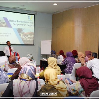 Tingkatkan Kualitas SDM, BUK Unesa Adakan Pelatihan Bendahara Pengeluaran